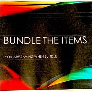 Bundle and SAVE $$$$